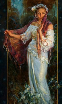 Women Painting - Pretty Lady DFG 03 Impressionist